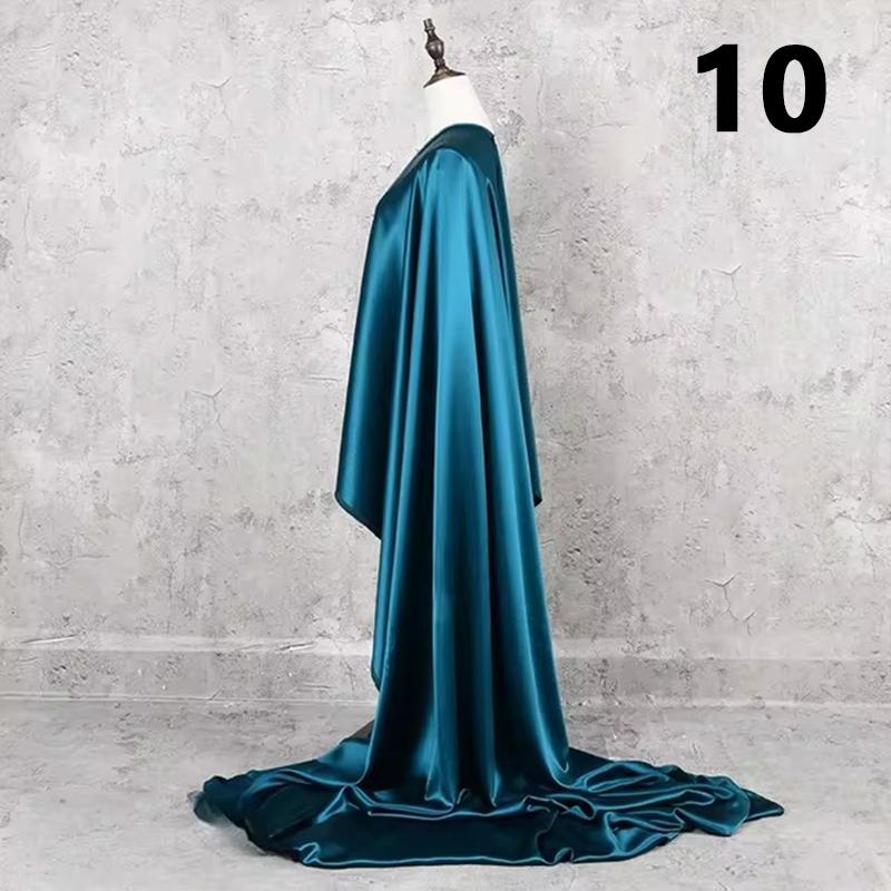 50x150cm Glatter Perlglanz-Satinstoff High-End Acetat Drapier-Satin für DIY Nähen Cheongsam Kleid Bekleidung