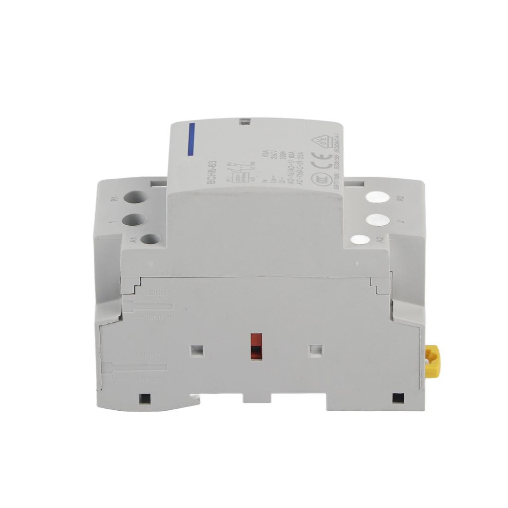 Contactor AC Casnic 2P 63A Montare pe Șină DIN 1NO 1NC (220V230V)