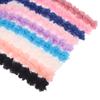 1 Yard 24 Flowers Chiffon Lace Patch Fabric Webbing Decoration Flower Gift Ribbons Diy Bridal Veil Shoes Wedding Clothes Crafts