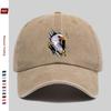 Pc Ripped Eagle D Pattern Print Baseball Cap Sun Hat with Eagle Print Design Comfortable Lightweight Trucker Decorative Hat Bu