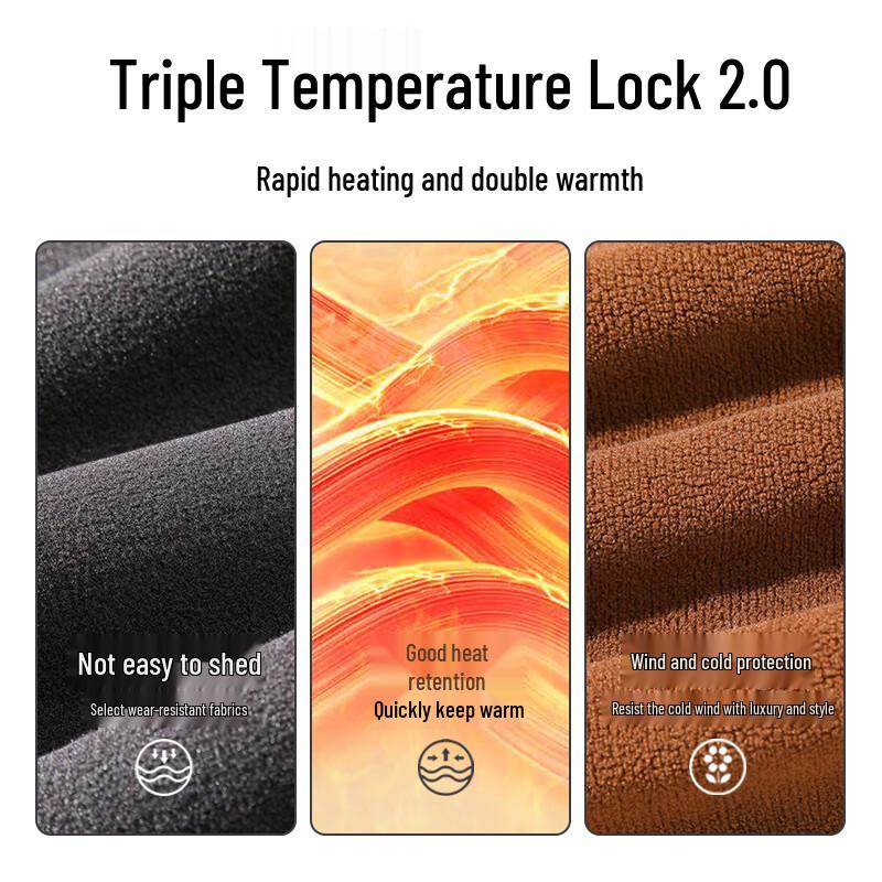 Jeanswest Men's Double-Sided Fleece-lined Jogger Pants