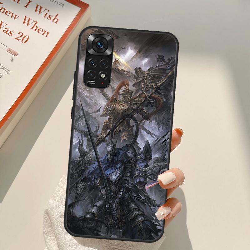 Game Dark Souls Case For Xiaomi Redmi Note 11 10 Pro 8 9 9S 10S 11S 9A 9C 10A 10C K40 K50 Gaming Cover