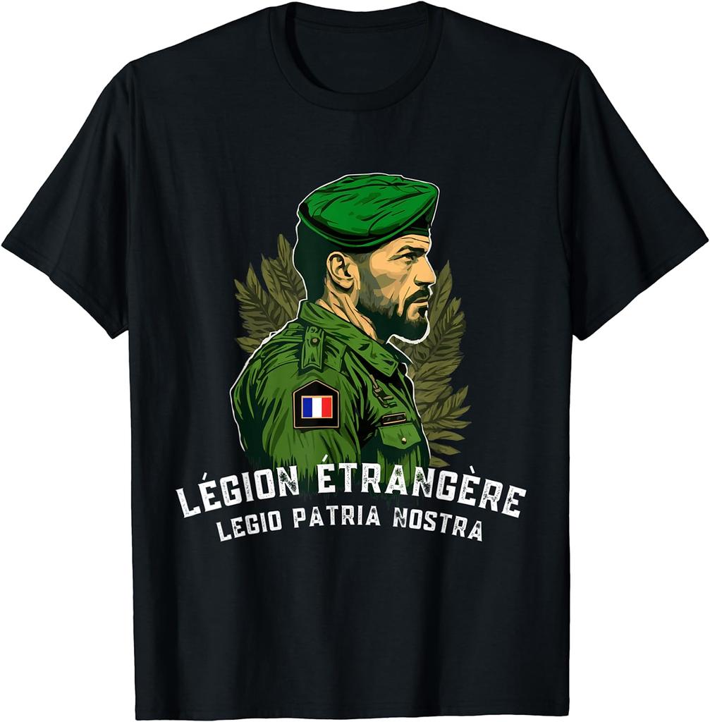 Foreign Legion French Armed Forces Mens Tshirt Short Sleeve Casual Cotton ONeck Summer T Shirt
