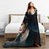 The Twilight Saga Eclipse Movie Coral Fleece Plush Throw Blanket Edward Blankets for Sofa Outdoor Warm Plush Thin Quilt