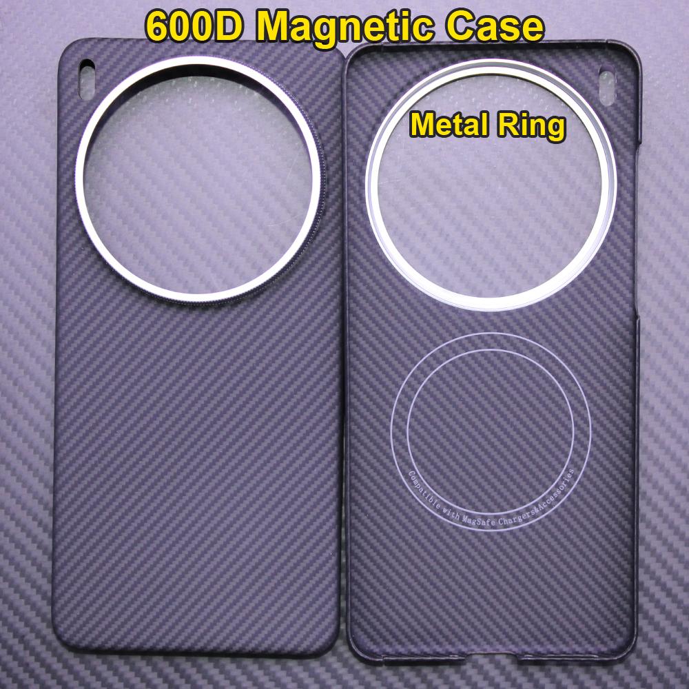 Case for Vivo X300 Ultra Carbon Fiber Ultra-thin Phone Case Aramid Fiber Magnetic Protection Case Phone Slim Light Case