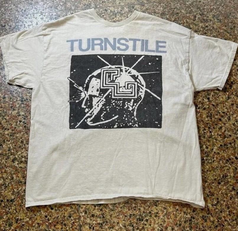 

Turnstile Shirt Turnstile Short Sleeve Tee White Size S to 5XL Shirt Unisex T-Shirt XL