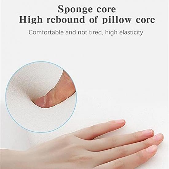 Grafting Eyelashes Soft Memory Foam Pillow with Pocket U Shape Eyelash Extension Pillow Beauty Salon Makeup Tool (Pea Green)