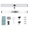 2 In 1 Shower Drain with 360 Degrees  Siphon Silver 90 Cm Stainless Steel 304