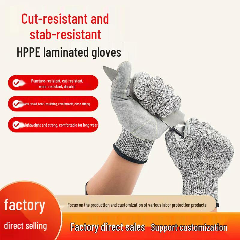 Level 5 Schnittfeste Stichfeste Durchstichsichere Handschuhe - Langlebiger Handschutz