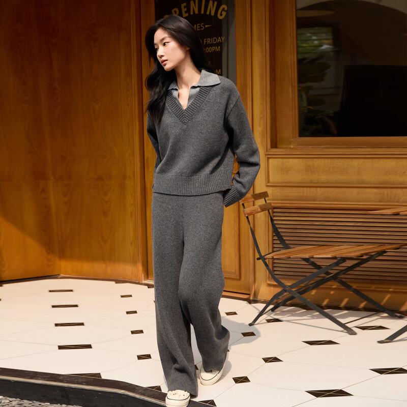 ELLASSAY Women's Simple Straight-Cut Trousers