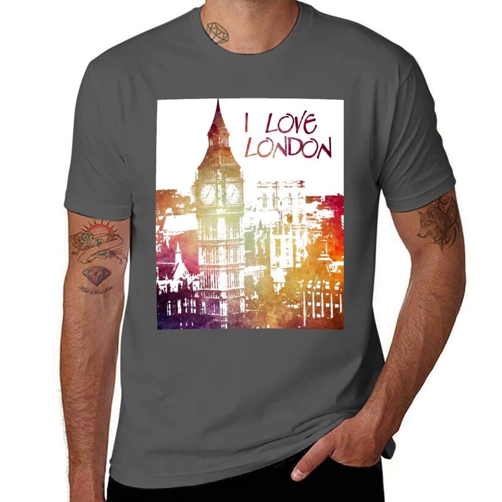 I love London TShirt Lightweight Casual Summer TShirt
