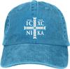 IC XC NIKA Eastern Orthodox Cross Christian Baseball Cap Adjustable Cotton Dad Hat Casual