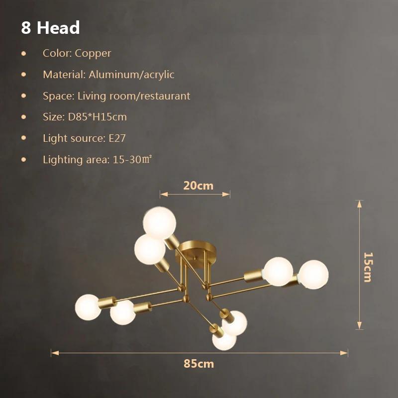 Modern LED Ceiling Light For Living Room Dining Room Hall Hotel Bedroom Ceiling Chandelier Luxury Decoration Lighting Fixture