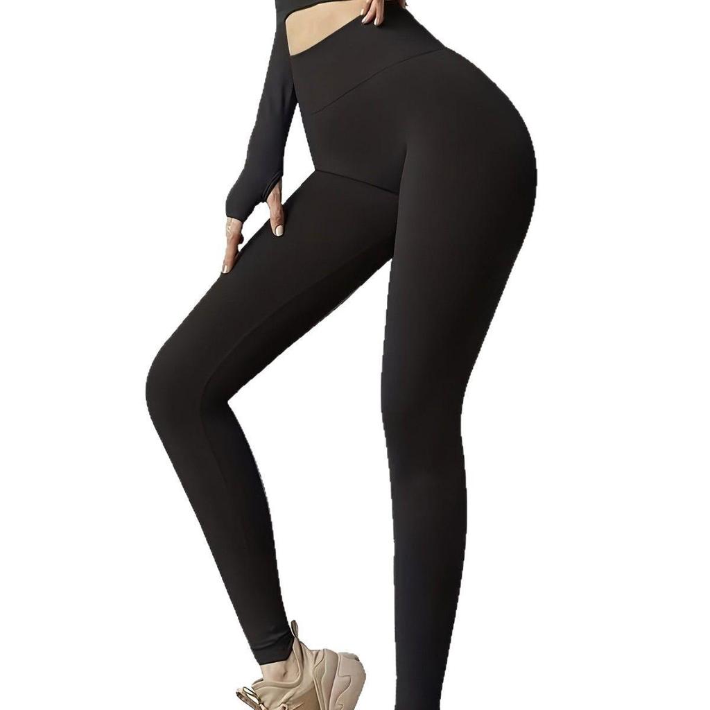 Damen High Waist Patchwork Yoga Leggings: Bauchkontrolle & Hüftlift