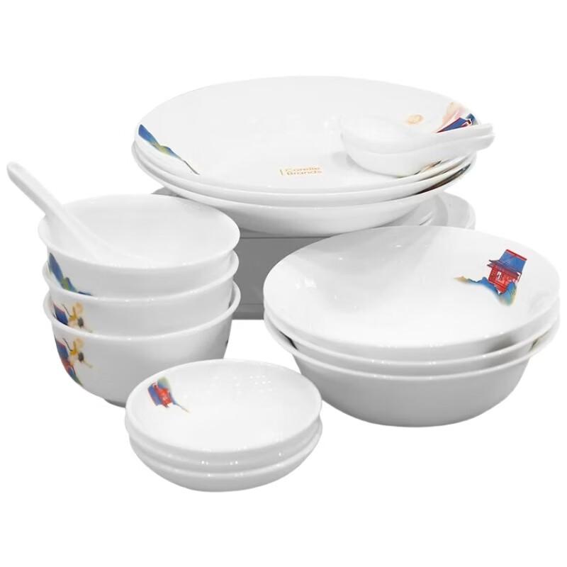 Corning Prosperous Harmony 15-Piece Dinnerware Set