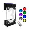 3D Acrylic Solar Powered House Number Sign Outdoor Address Plaque Lamp  Home Driveway