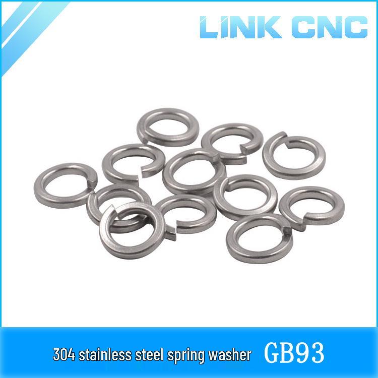 LINK CNC 3D Printer Heavy Duty 304 Stainless Steel Spring Washer GB93 M6 (5 pcs)