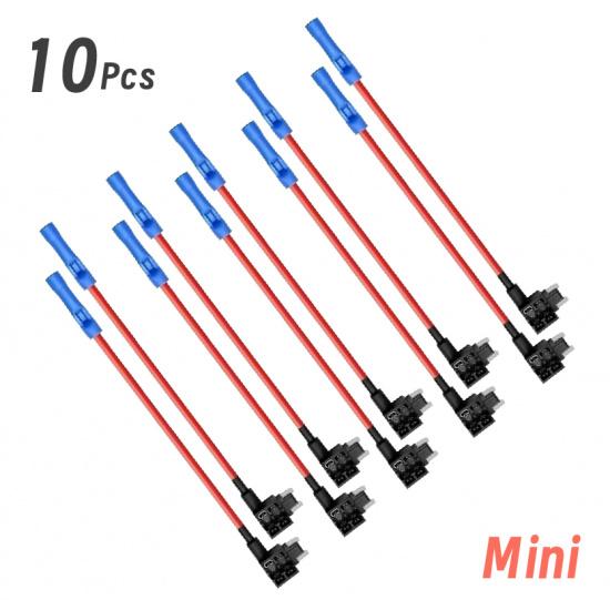 Car Mini/Small/Medium Types Additional Circuit Adapters Fuse Holder Fuses4