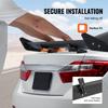 GT Wing Car Spoiler, 43.3 Inch Universal Spoiler with Single Deck, Adjustable Lightweight Aluminum, Car Rear Spoiler Wing, Racing Spoiler BGW/JDM