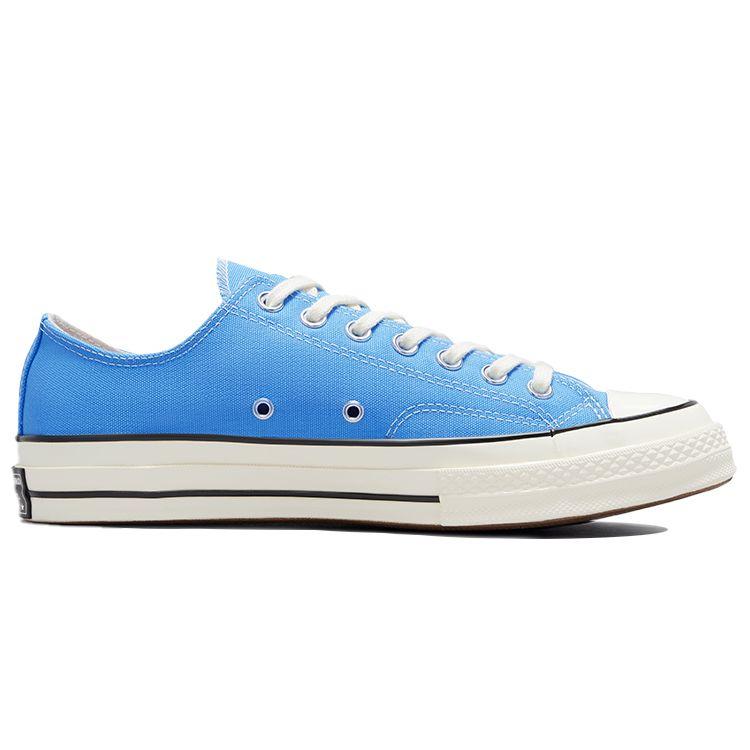 Converse Chuck 70 Low University Blue Unisex Sneakers Egret Black 171569C
