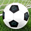 1PC Cyber Wolf Emblem Soccer Ball Size 5 Football Machine Sewn Indoor/Outdoor Universal Football Gift W29