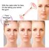 Natural Jade & Rose Quartz Gua Sha Stone  Face Neck Massage Tool for Glowing Skin | Anti-Aging, Reduce Puffiness & Dark Circles | 80g