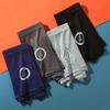 4pcs Men Underwear Modal Cotton Boxers Men's Print Soft Breathable Mid-waist Short Boxers