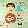 Montessori DIY Felt Expression Game, Emotional Learning Aid for Toddlers