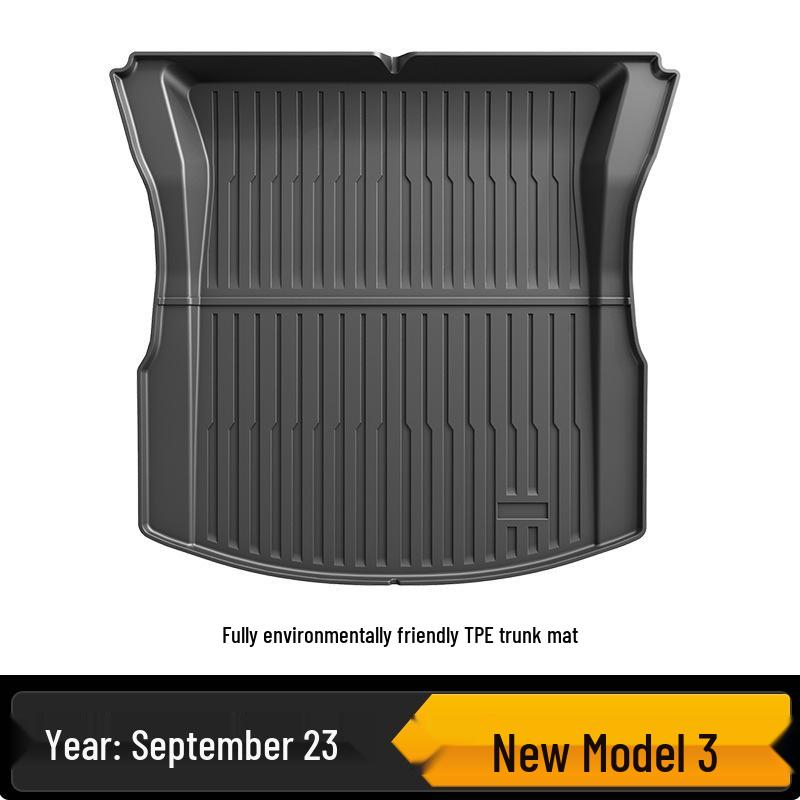 Tesla Model 3/Y Facelift Eco-friendly All-Weather TPE Car & Trunk Mats