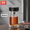 Fuguang Double-Layer Borosilicate Glass Mug with Handle