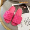 Slippers Women's Summer Wear Velcro Muffin Relief Platform Slippers Fashionable Versatile Casual Sandals