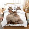 3D The Rabbit Bedding Sets Duvet Cover Set With Pillowcase Twin Full Queen King Bedclothes Bed Linen
