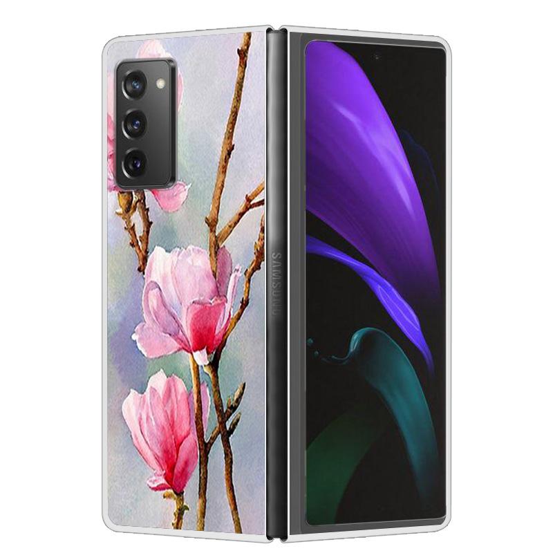 For Samsung Galaxy Z Fold2 Fold4 Fold5 Case Shockproof Hard Plastic PC Back Cover For Samsung Galaxy Z Fold 3 5 4 5G Phone Cases