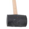 Coconut Opener Tool Set with Hammer Stainless Steel Food Grade Coconut Breaker Kit with Wooden Handle for Shop