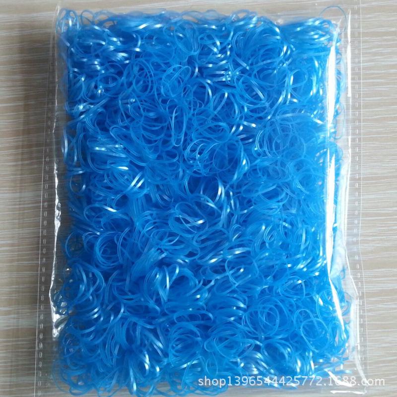 Candy Color Baby Rubber Bands, Small Size, Disposable Hair Ties, 3000 pcs/bag