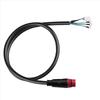 Julet 11pinový prodlužovací kabel Kompatibilní s BAFANG G062 G060 G090 E-kolo 750W/1000W Fat Hub Motor
