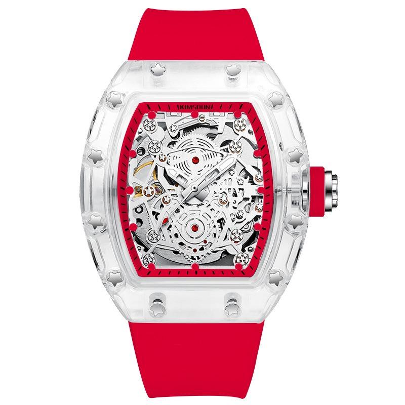Kingston Transparent Hollow Mechanical Watch Men's Watch Fashion Men's Watch
