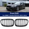 Front Kidney Grill Grille For F20 F21 1 Series M Sport Gloss Black 2011-2014 Msyj19