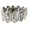 Les Trésors De Lily [I4486] - Silver 'Cunegonde' Designer Bracelet