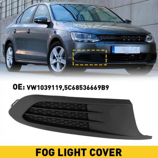 Fog Light Cover Front Passenger Right Side For VW Jetta 2011-2014 5C68536669B9