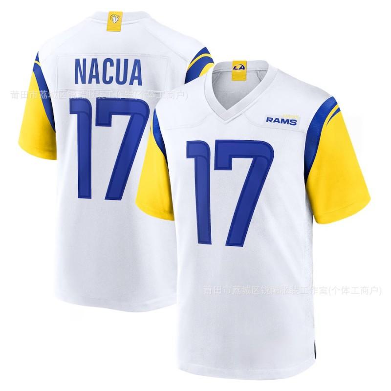 Los Angeles Rams NFL Football Jersey Short Sleeve Men Women Adult Unisex Team Apparel Size S To XXXL