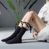 Ribbon Strap Fashion Lace-Up Socks