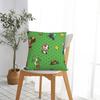 Marios Square Pillowcases Polyester Seat Luigi Mushroom Yoshi Cushion Cover Funny Pillow Cover 45*45