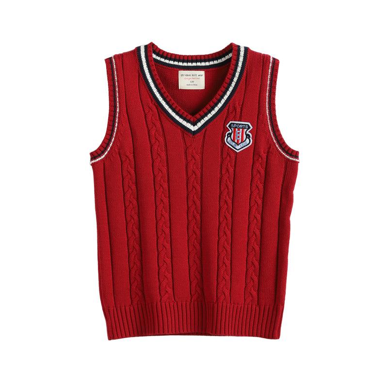 Toamnă și Iarnă Plus Catifea Copii Bumbac pentru Bebeluși Îngroșat Pulover Vestă Băieți Vestă Tricotată Fete