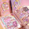 Little Mochi Mengke Jelly Sticker DIY Quiet Book - Educational Dress-Up Toy