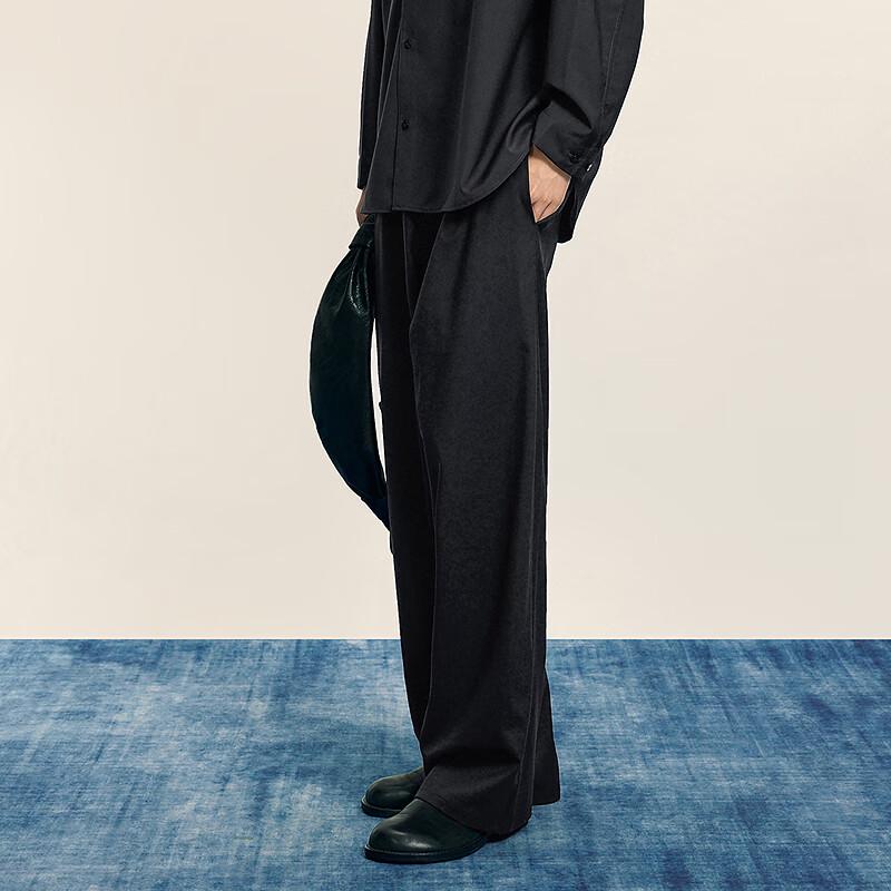 CROQUIS Men's 2025 Autumn Loose Fit Straight Trousers