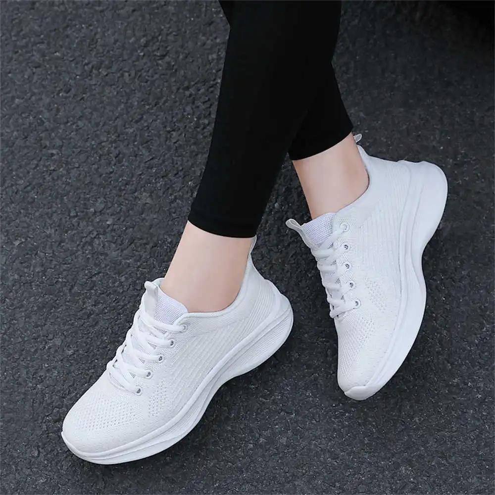 Fashion Non-slip Sole Number 38 Fashion Women Shoes Training Character Sneakers Trainer Sports Bascket Products Raning Exercise