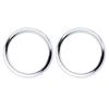 For Ford Focus 2 Mk2 Sedan Hatchback 2005 - 2011 Fog Lights Lamp Sticker 2Pcs Fog Lamp Decoration Cover Interior Accessories