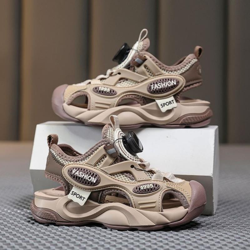

Fashion children s fashion shoes Breathable comfortable non-slip sports summer sandals Kids shoe size 27-38 37 хаки