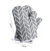 Anti Scald Gloves, Kitchen Microwave Oven, Thickened Grid Oven, Heat-resistant Gloves, Heat-resistant Baking